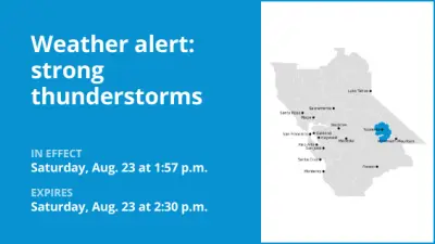 Update: Thunderstorms with pea-sized hail in Yosemite Saturday – gusts to hit 40 mph