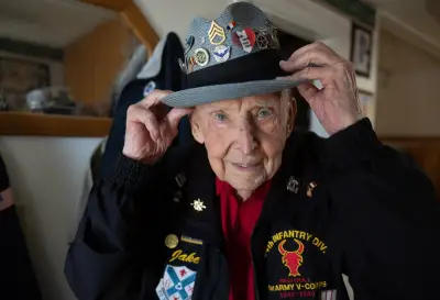 D-Day veteran, TikTok star ‘Papa Jake’ Larson dies at 102