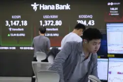 World shares mostly gain after big tech rally on Wall Street